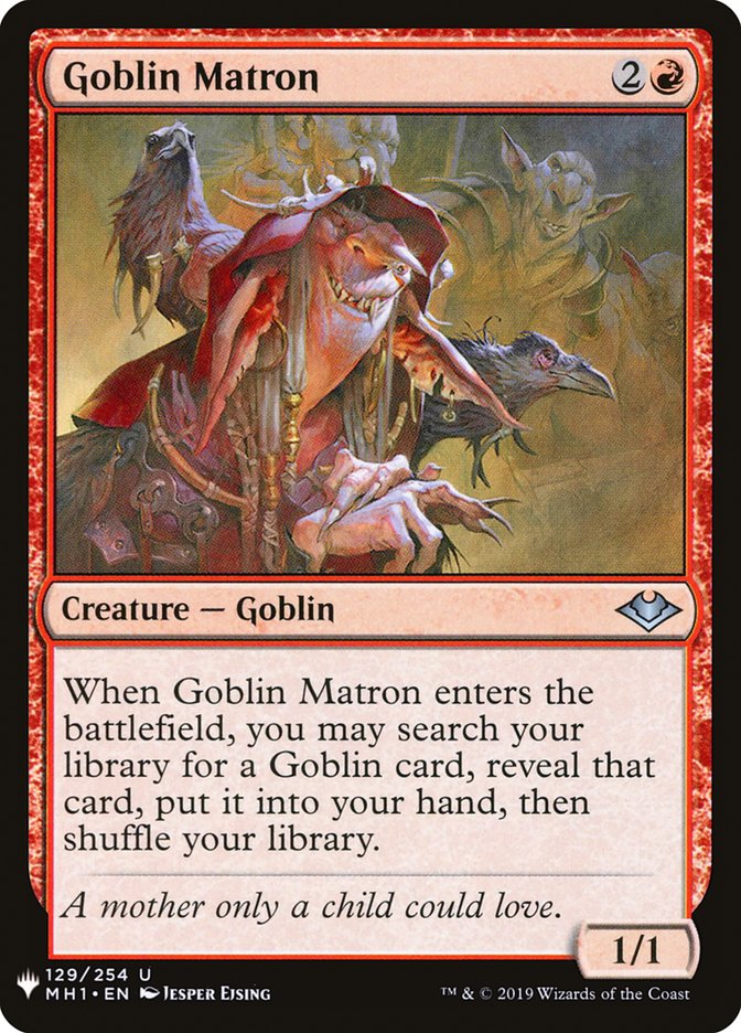 Goblin Matron [Mystery Booster] | Anubis Games and Hobby