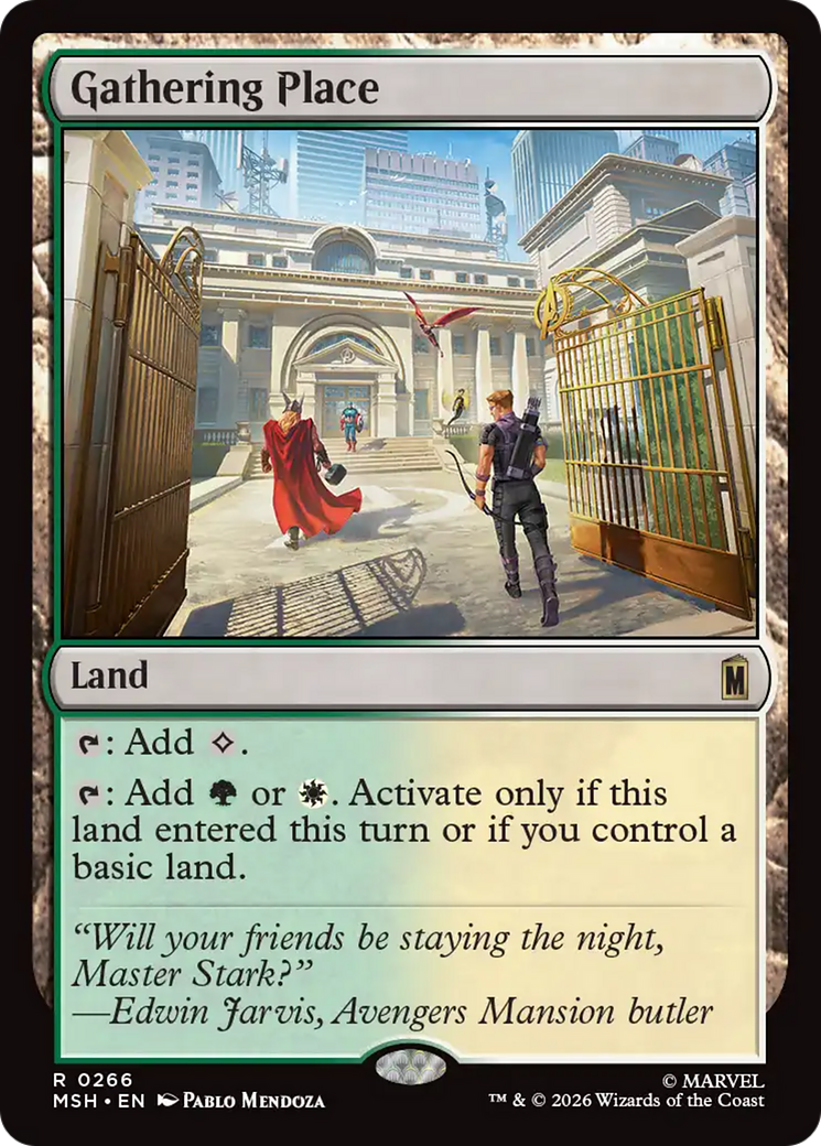 Gathering Place [Marvel Super Heroes] | Anubis Games and Hobby