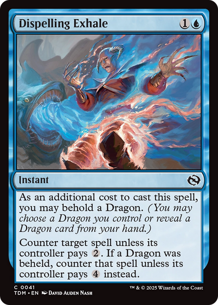 Dispelling Exhale [Tarkir: Dragonstorm] | Anubis Games and Hobby