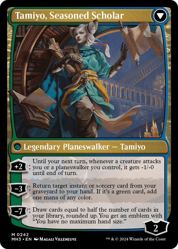 Tamiyo, Inquisitive Student // Tamiyo, Seasoned Scholar [Modern Horizons 3] | Anubis Games and Hobby