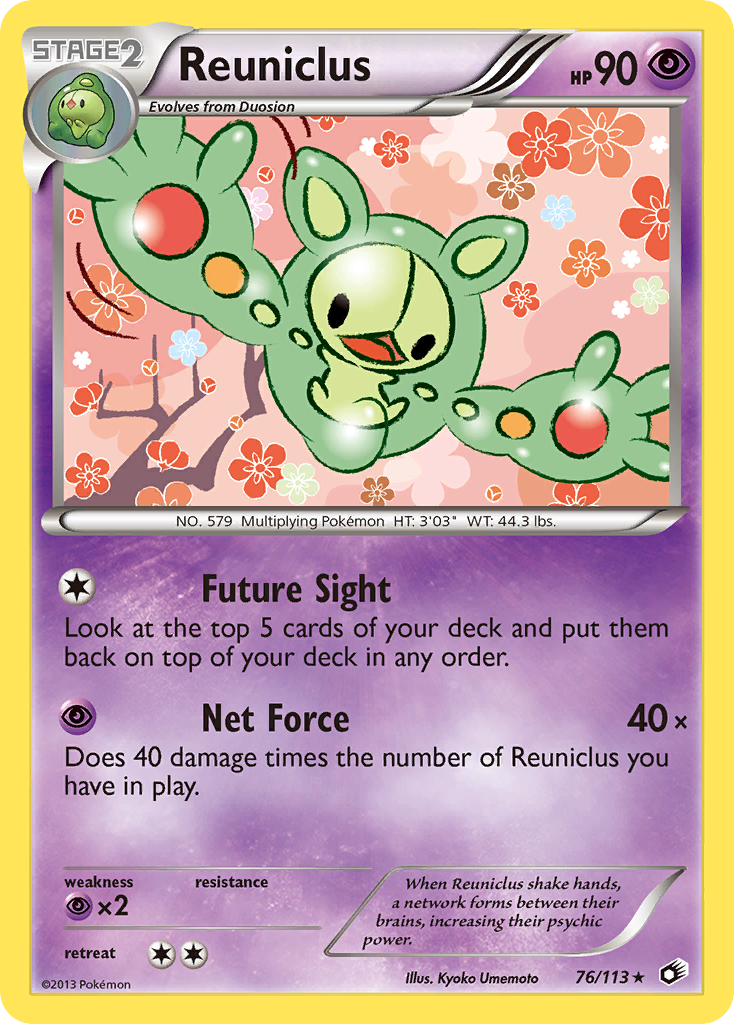 Reuniclus (76/113) [Black & White: Legendary Treasures] | Anubis Games and Hobby
