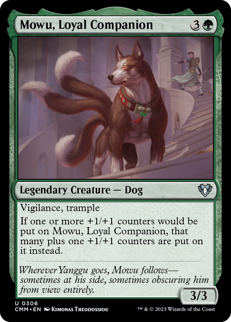 Mowu, Loyal Companion [Commander Masters] | Anubis Games and Hobby