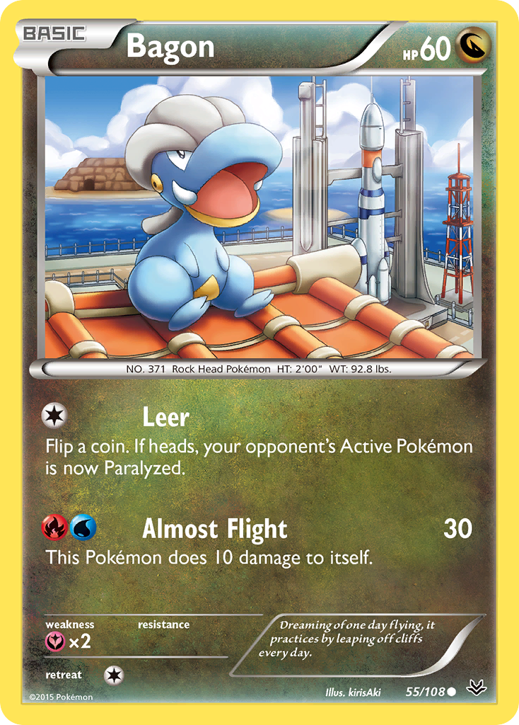 Bagon (55/108) [XY: Roaring Skies] | Anubis Games and Hobby