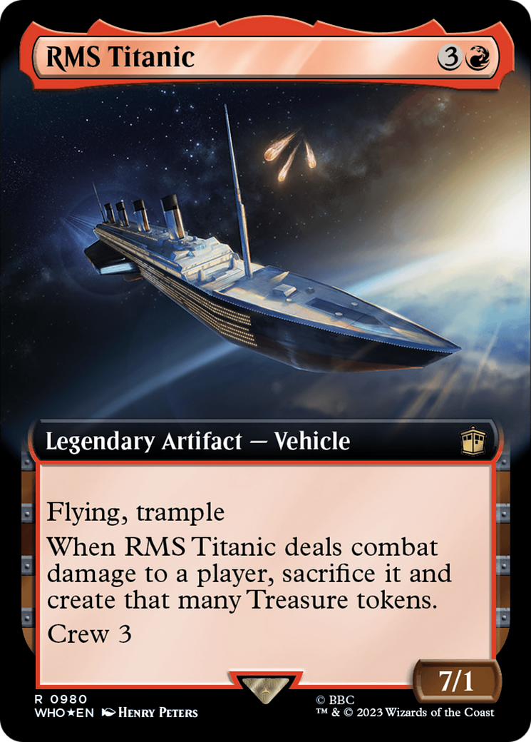 RMS Titanic (Extended Art) (Surge Foil) [Doctor Who] | Anubis Games and Hobby