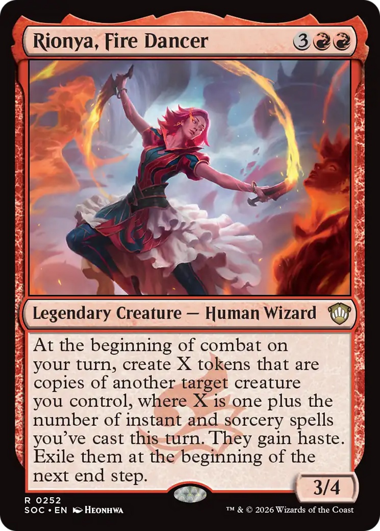 Rionya, Fire Dancer [Secrets of Strixhaven Commander] | Anubis Games and Hobby