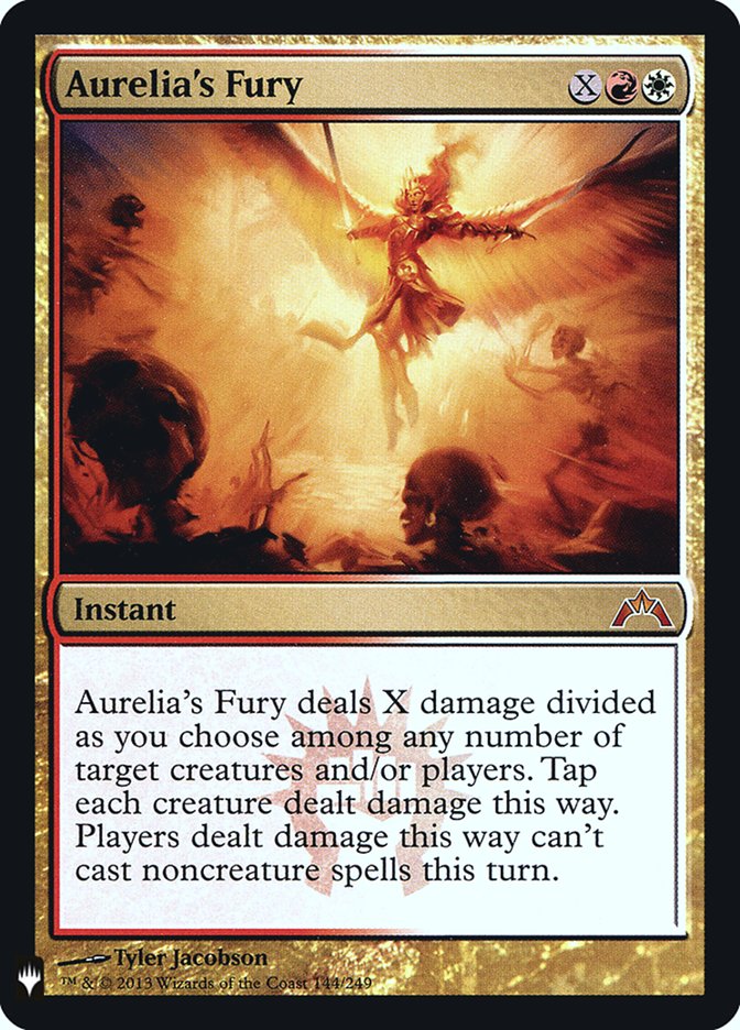 Aurelia's Fury [Mystery Booster] | Anubis Games and Hobby