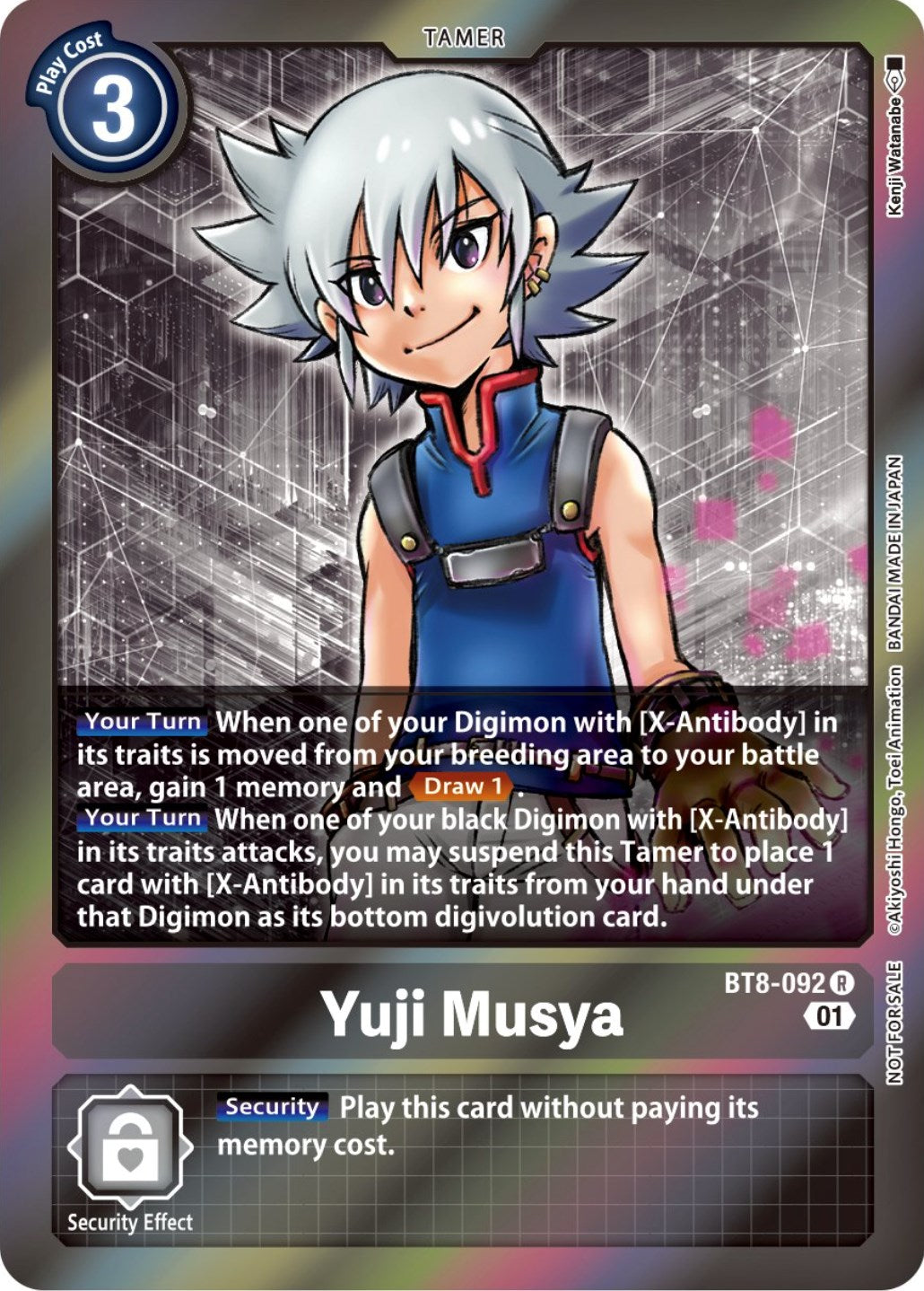 Yuji Musya [BT8-092] (Event Pack 4) [New Awakening Promos] | Anubis Games and Hobby