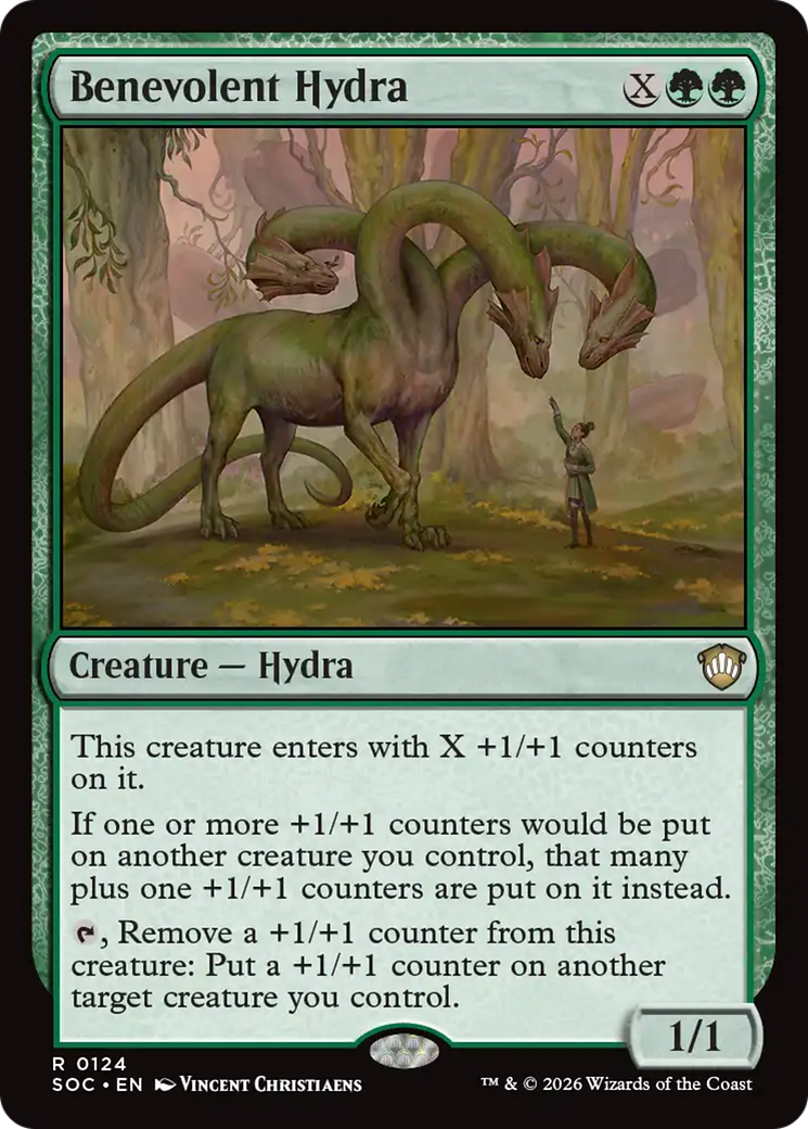 Benevolent Hydra [Secrets of Strixhaven Commander] | Anubis Games and Hobby