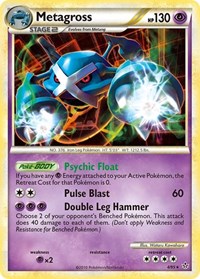 Metagross (4/95) (Cracked Ice Holo) (Theme Deck Exclusive) [HeartGold & SoulSilver: Unleashed] | Anubis Games and Hobby