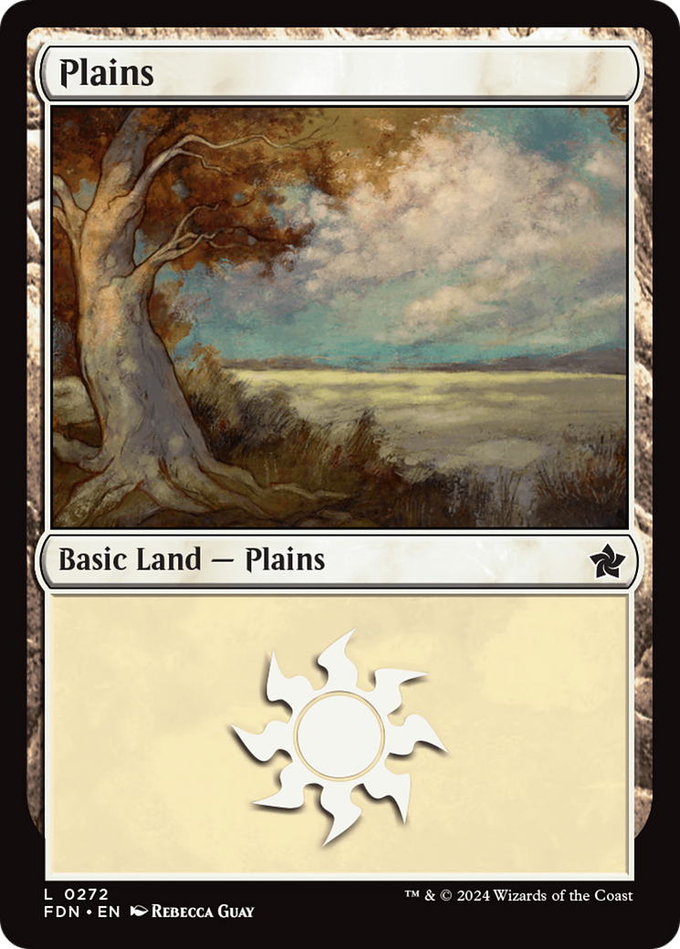 Plains (0272) [Foundations] | Anubis Games and Hobby