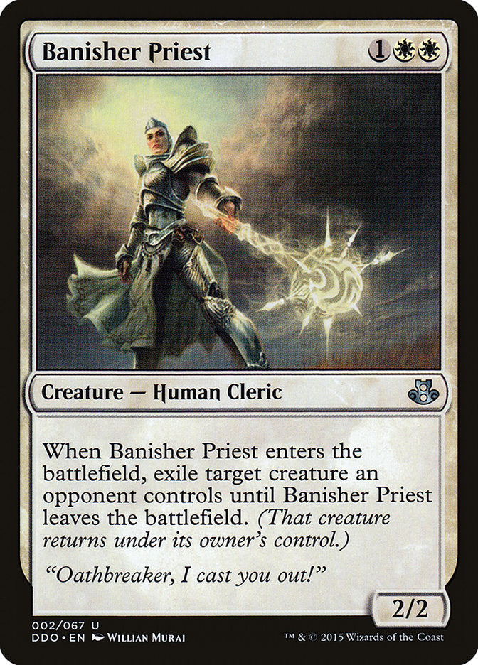 Banisher Priest [Duel Decks: Elspeth vs. Kiora] | Anubis Games and Hobby