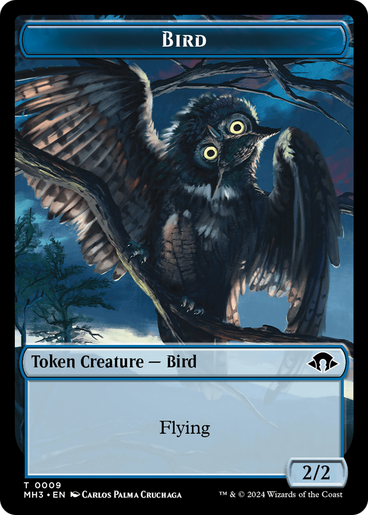 Servo // Bird Double-Sided Token [Modern Horizons 3 Tokens] | Anubis Games and Hobby