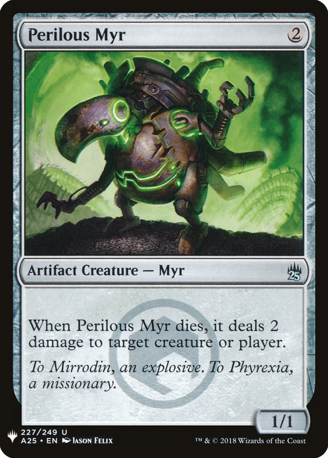 Perilous Myr [Mystery Booster] | Anubis Games and Hobby