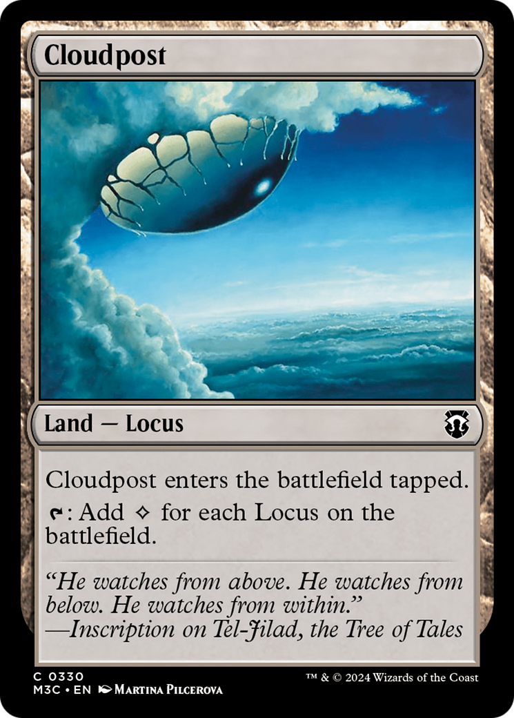 Cloudpost (Ripple Foil) [Modern Horizons 3 Commander] | Anubis Games and Hobby