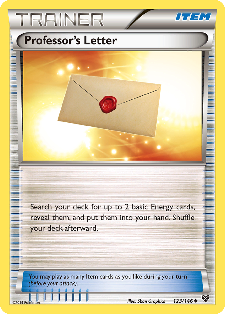 Professor's Letter (123/146) [XY: Base Set] | Anubis Games and Hobby