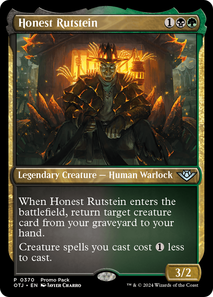 Honest Rutstein (Promo Pack) [Outlaws of Thunder Junction Promos] | Anubis Games and Hobby