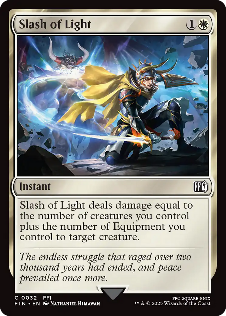 Slash of Light [FINAL FANTASY] | Anubis Games and Hobby
