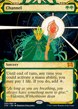 Channel (Foil Etched) [Strixhaven: Mystical Archive] | Anubis Games and Hobby