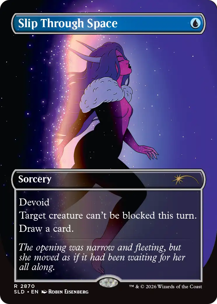 Slip Through Space [Secret Lair Drop Series] | Anubis Games and Hobby