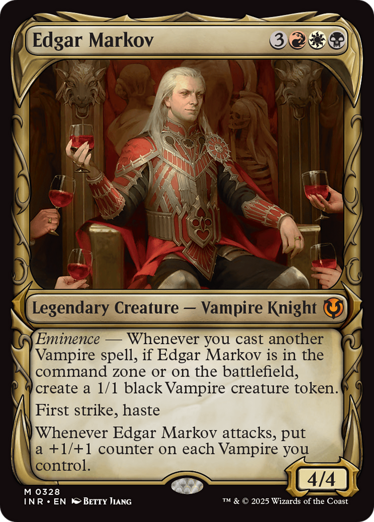 Edgar Markov (Showcase) [Innistrad Remastered] | Anubis Games and Hobby