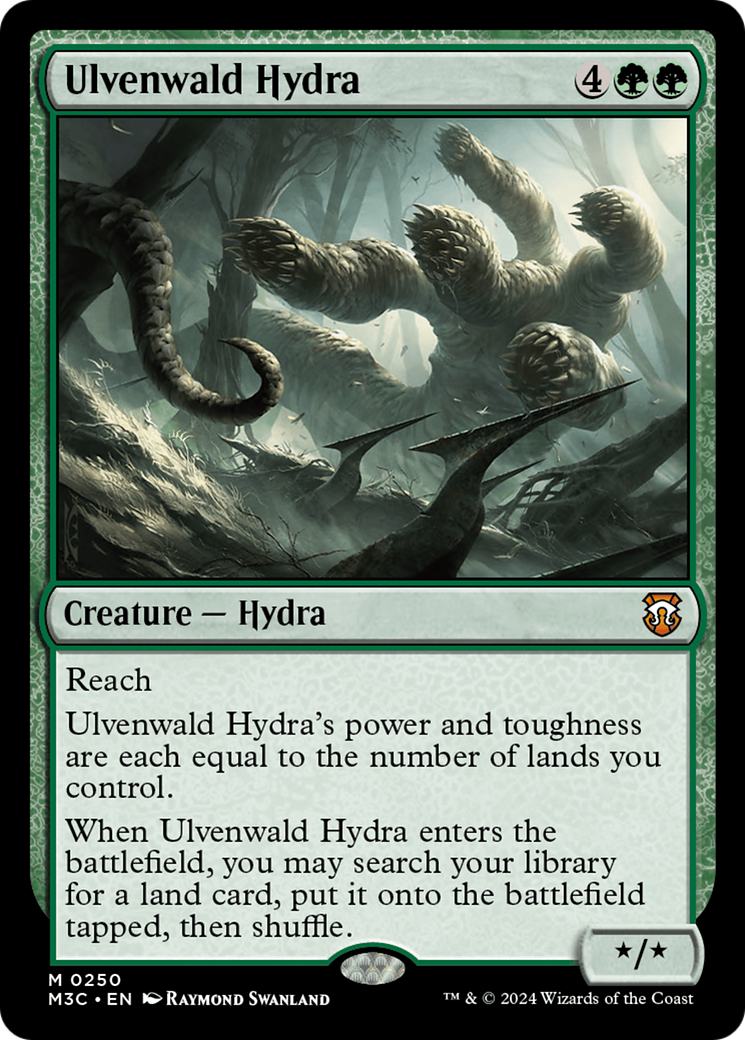 Ulvenwald Hydra (Ripple Foil) [Modern Horizons 3 Commander] | Anubis Games and Hobby