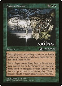 Natural Balance (Oversized) [Oversize Cards] | Anubis Games and Hobby