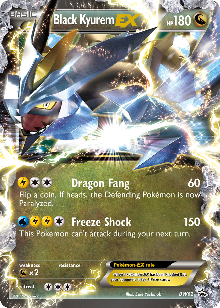 Black Kyurem EX (BW62) [Black & White: Black Star Promos] | Anubis Games and Hobby