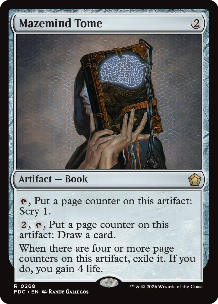 Mazemind Tome [Foundations Commander] | Anubis Games and Hobby