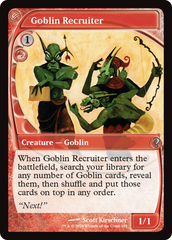 Goblin Recruiter (Future Sight) [Mystery Booster 2] | Anubis Games and Hobby