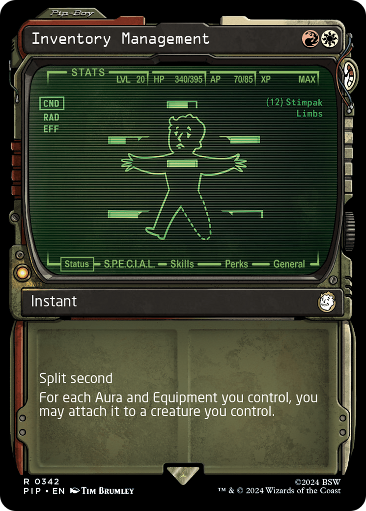 Inventory Management (Showcase) [Fallout] | Anubis Games and Hobby