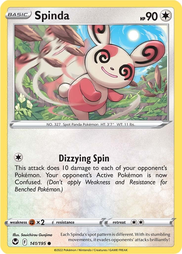 Spinda (141/195) [Sword & Shield: Silver Tempest] | Anubis Games and Hobby