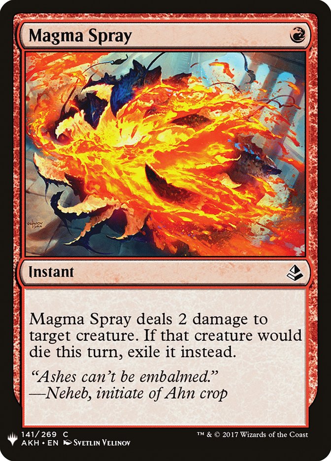 Magma Spray [Mystery Booster] | Anubis Games and Hobby