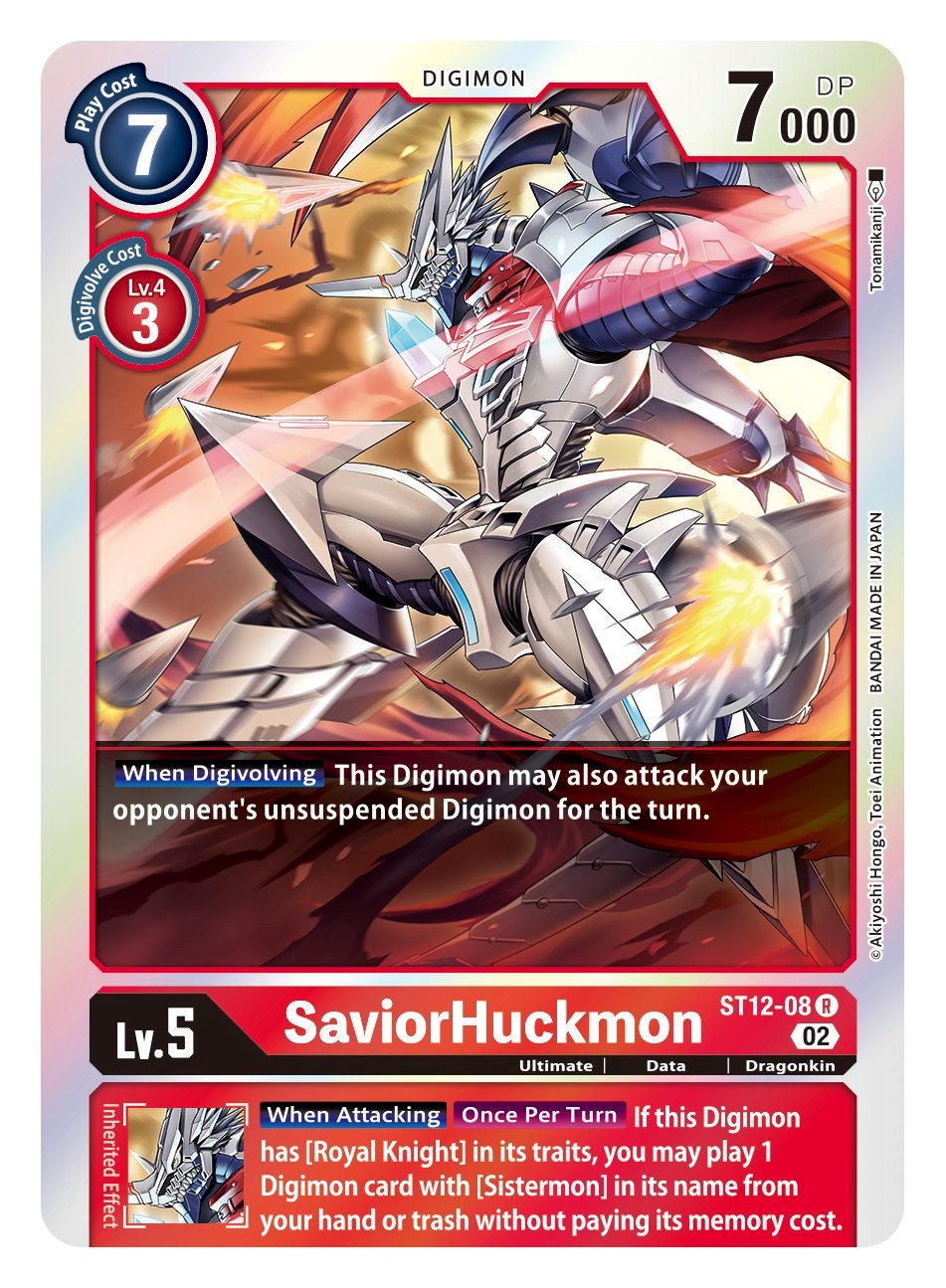 SaviorHuckmon [ST12-08] [Starter Deck: Jesmon] | Anubis Games and Hobby