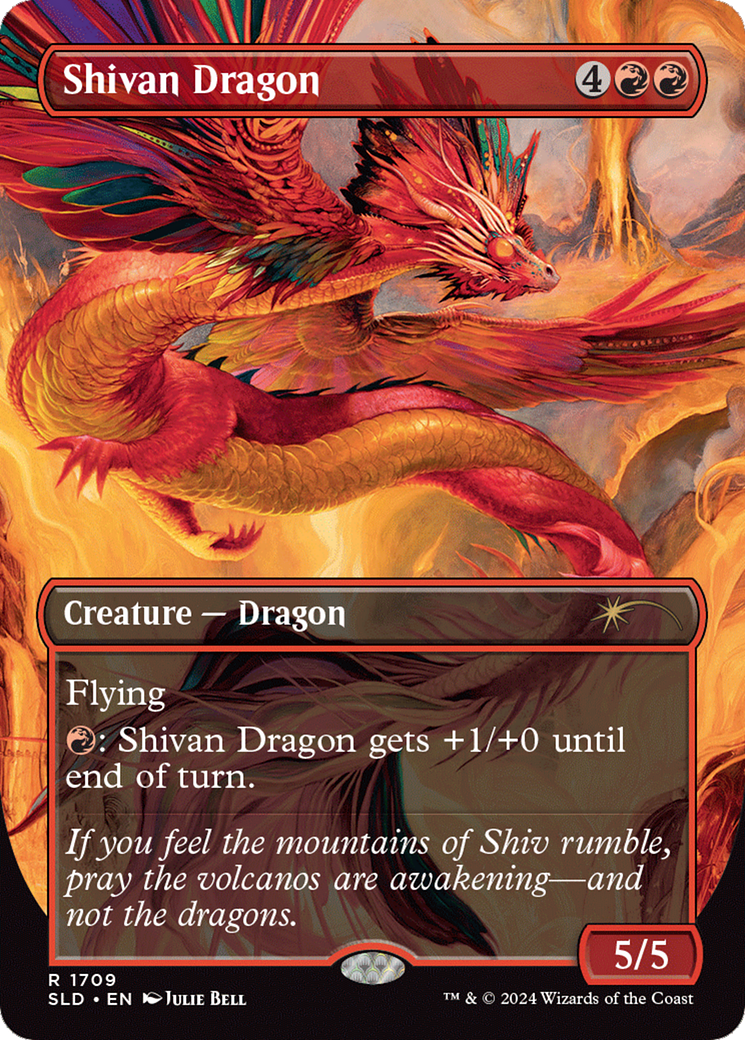 Shivan Dragon [Secret Lair Drop Series] | Anubis Games and Hobby