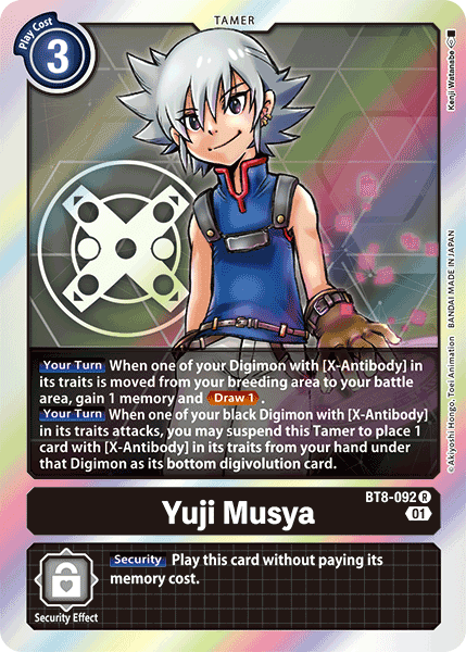 Yuji Musya [BT8-092] [New Awakening] | Anubis Games and Hobby