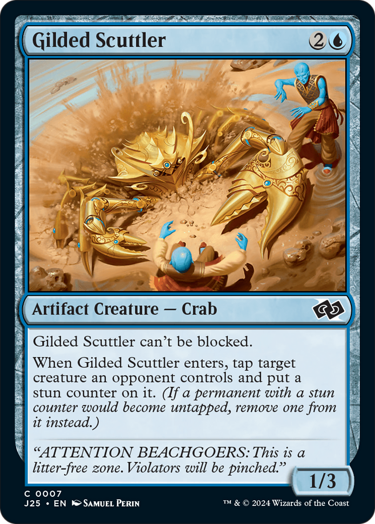 Gilded Scuttler [Foundations Jumpstart] | Anubis Games and Hobby