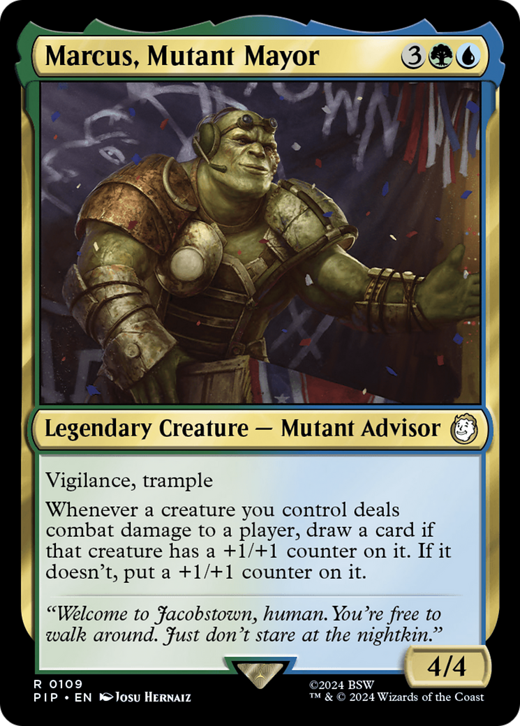 Marcus, Mutant Mayor [Fallout] | Anubis Games and Hobby