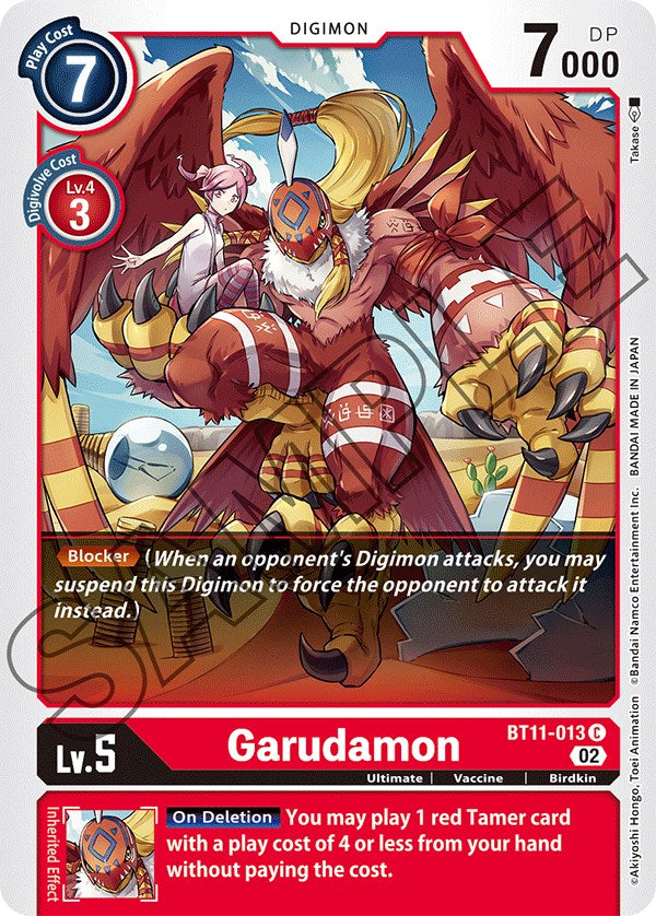 Garudamon [BT11-013] [Dimensional Phase] | Anubis Games and Hobby