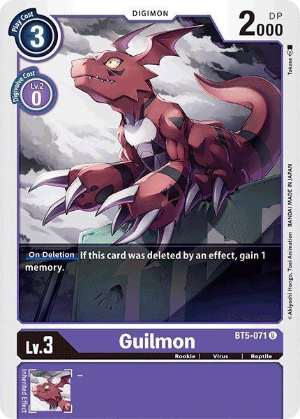 Guilmon [BT5-071] [Battle of Omni] | Anubis Games and Hobby