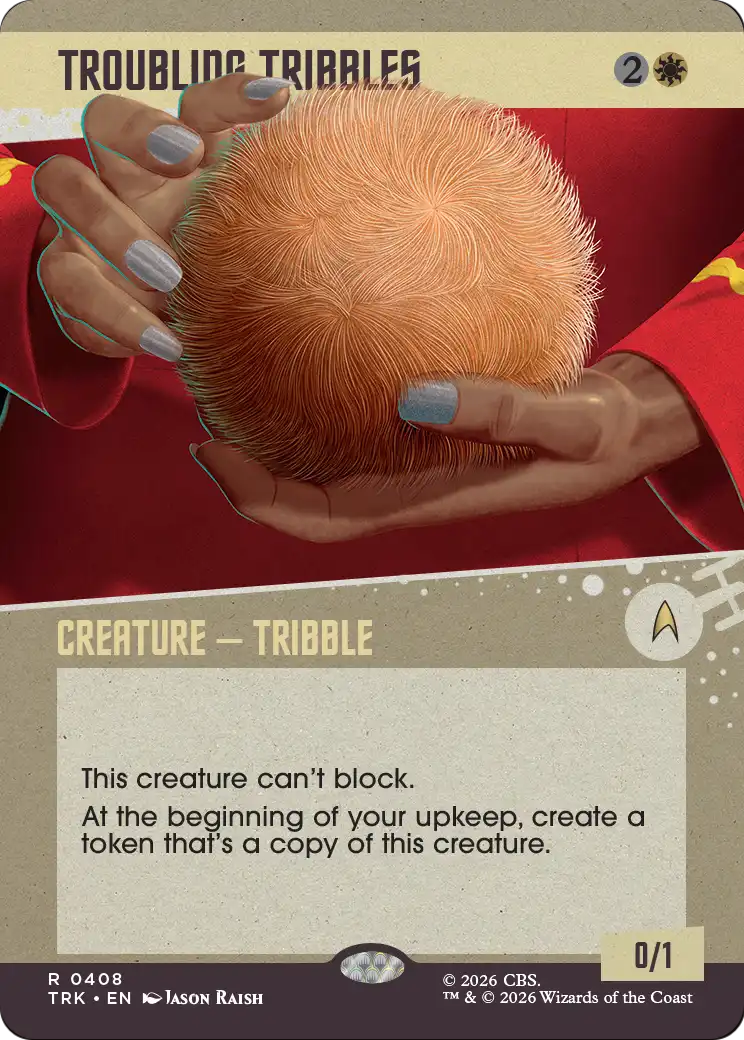 Troubling Tribbles (Showcase) [Star Trek] | Anubis Games and Hobby
