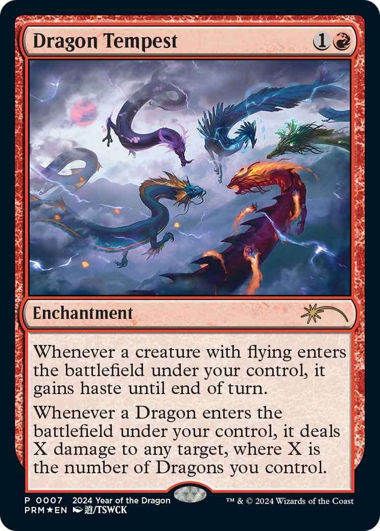 Dragon Tempest (Year of the Dragon 2024) [Standard Showdown Promos] | Anubis Games and Hobby