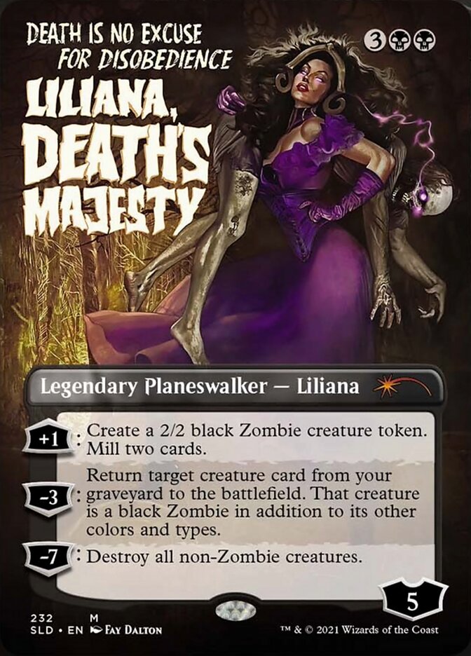 Liliana, Death's Majesty [Secret Lair Drop Series] | Anubis Games and Hobby