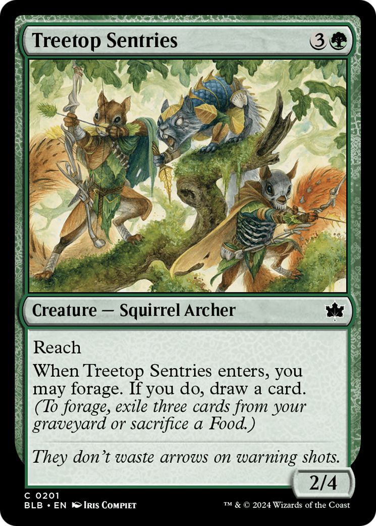 Treetop Sentries [Bloomburrow] | Anubis Games and Hobby
