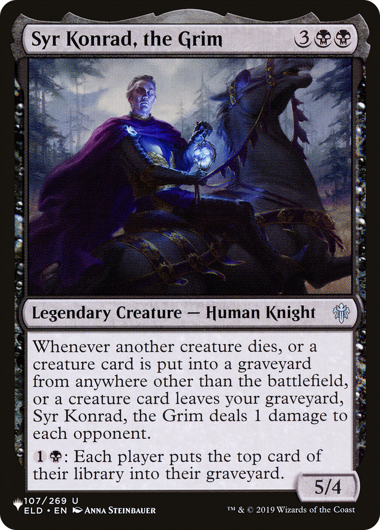 Syr Konrad, the Grim [The List] | Anubis Games and Hobby