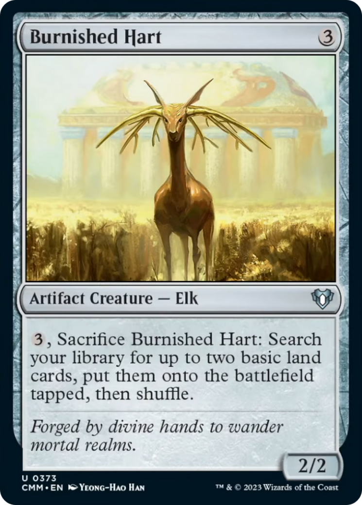 Burnished Hart [Commander Masters] | Anubis Games and Hobby