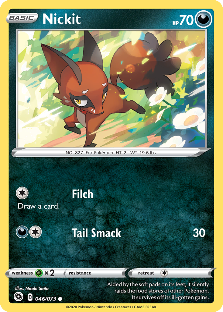 Nickit (046/073) [Sword & Shield: Champion's Path] | Anubis Games and Hobby