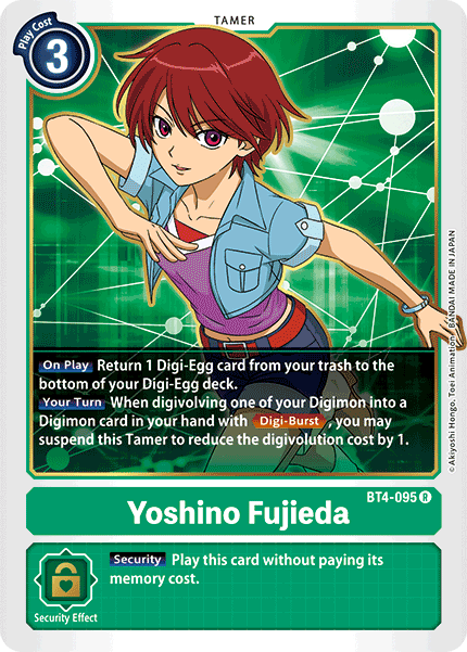 Yoshino Fujieda [BT4-095] [Great Legend] | Anubis Games and Hobby