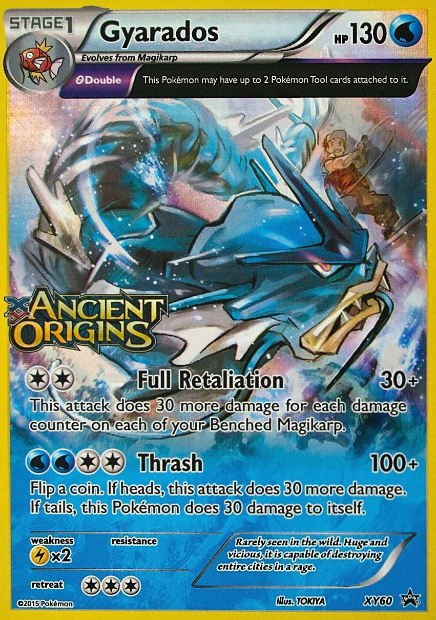 Gyarados (XY60) (Prerelease Promo) [XY: Black Star Promos] | Anubis Games and Hobby