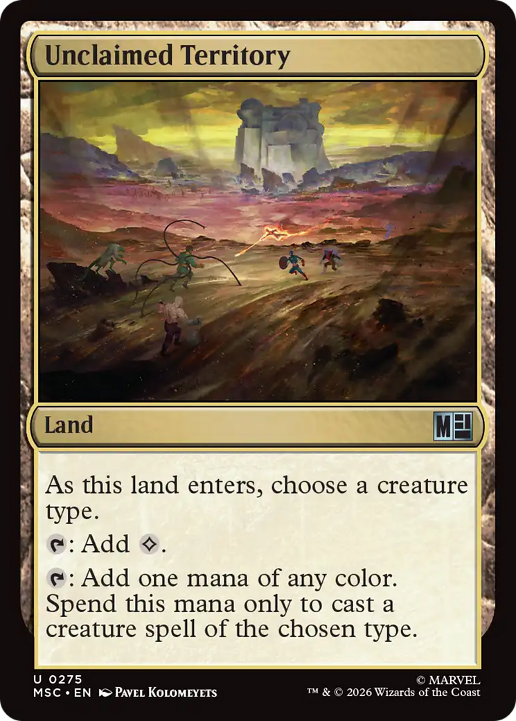 Unclaimed Territory [Marvel Super Heroes Commander] | Anubis Games and Hobby