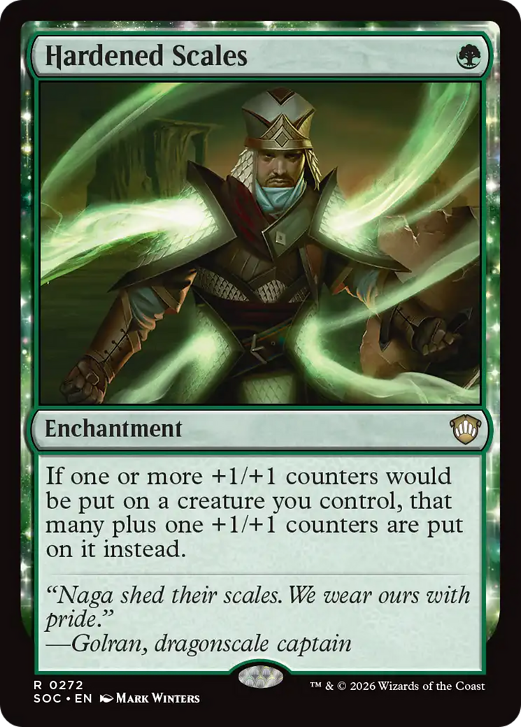 Hardened Scales [Secrets of Strixhaven Commander] | Anubis Games and Hobby